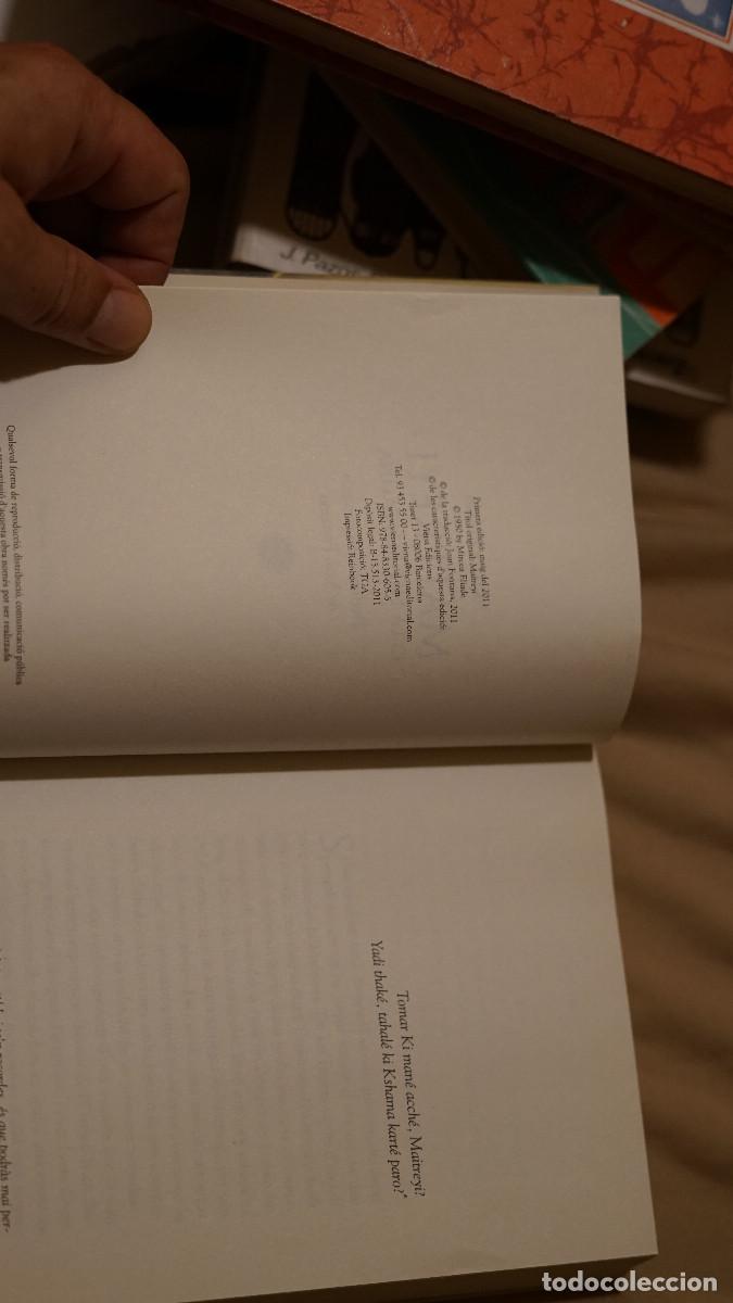 Libros de segunda mano: Mircea Eliade - Maitreyi o la nit bengalina - Foto 2