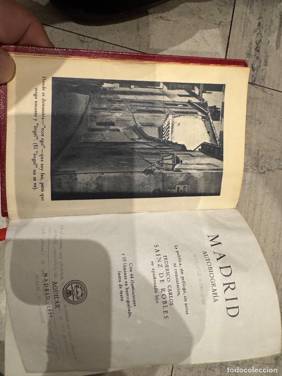 Libros de segunda mano: Madrid. Autobiograf&iacute;a. F. S&aacute;iz de Robles 1957