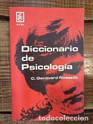 Libros de segunda mano: Diccionario de psicolog&iacute;a Genovard Rossello Idioma: Espa&ntilde;ol ISBN 10 / ISBN 13: 8472660702 / 978847