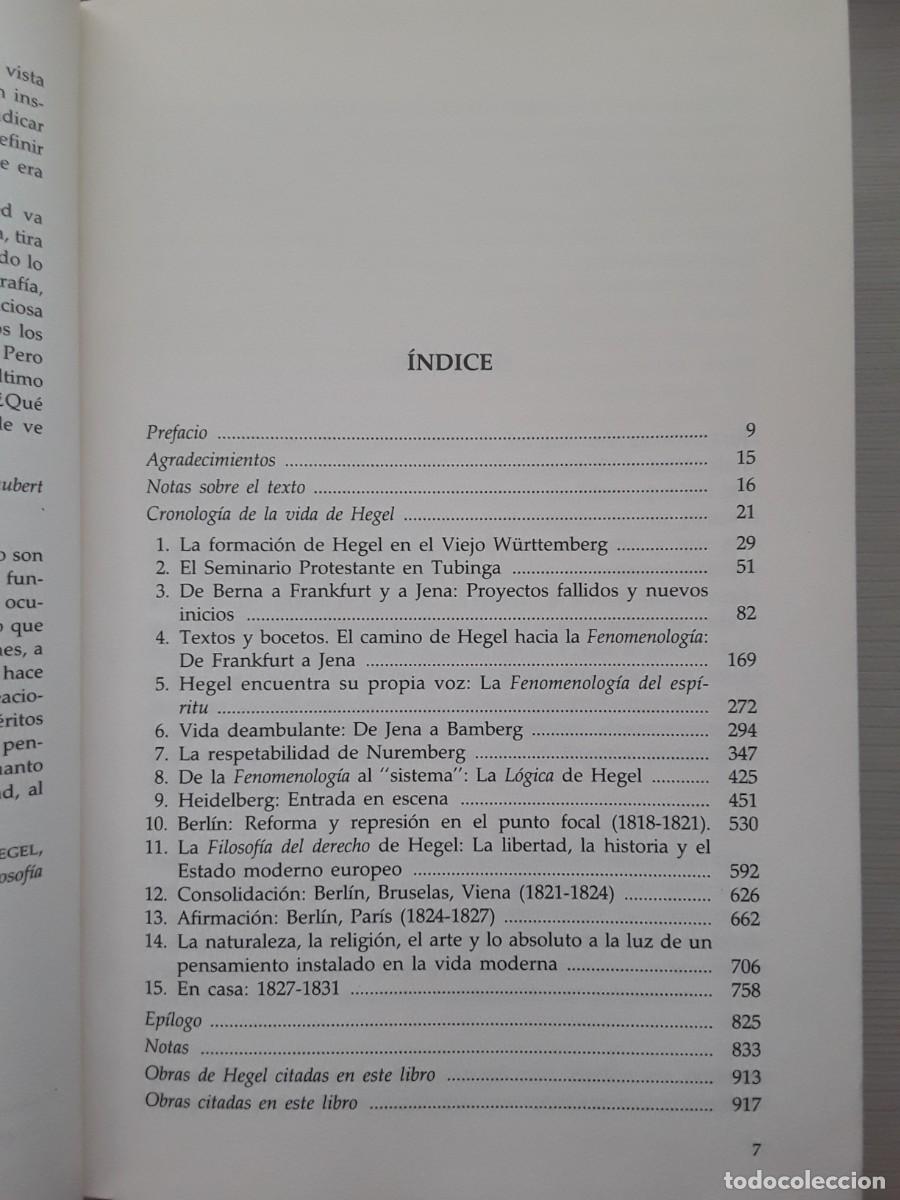 Libros de segunda mano: HEGEL. TERRY PINKARD. - Foto 5