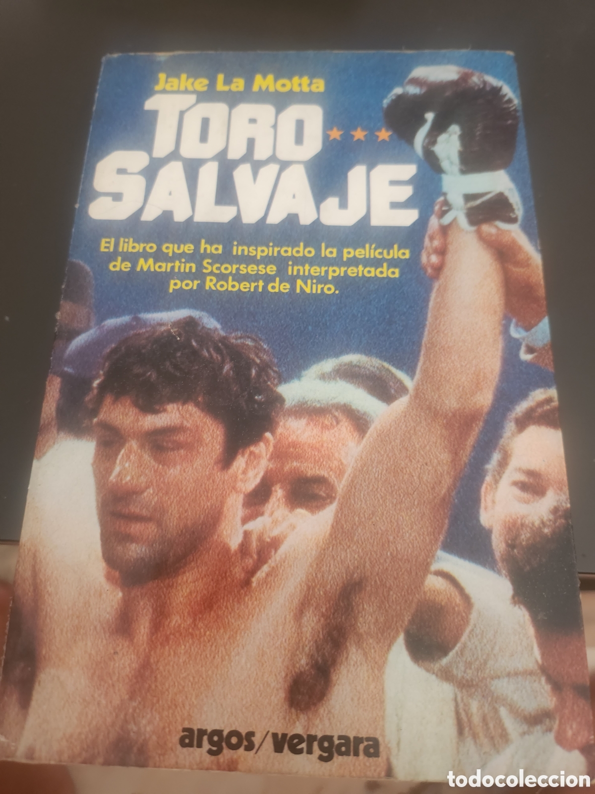 Libros de segunda mano: Jake La Mota - Toro Salvaje - argos Vergara