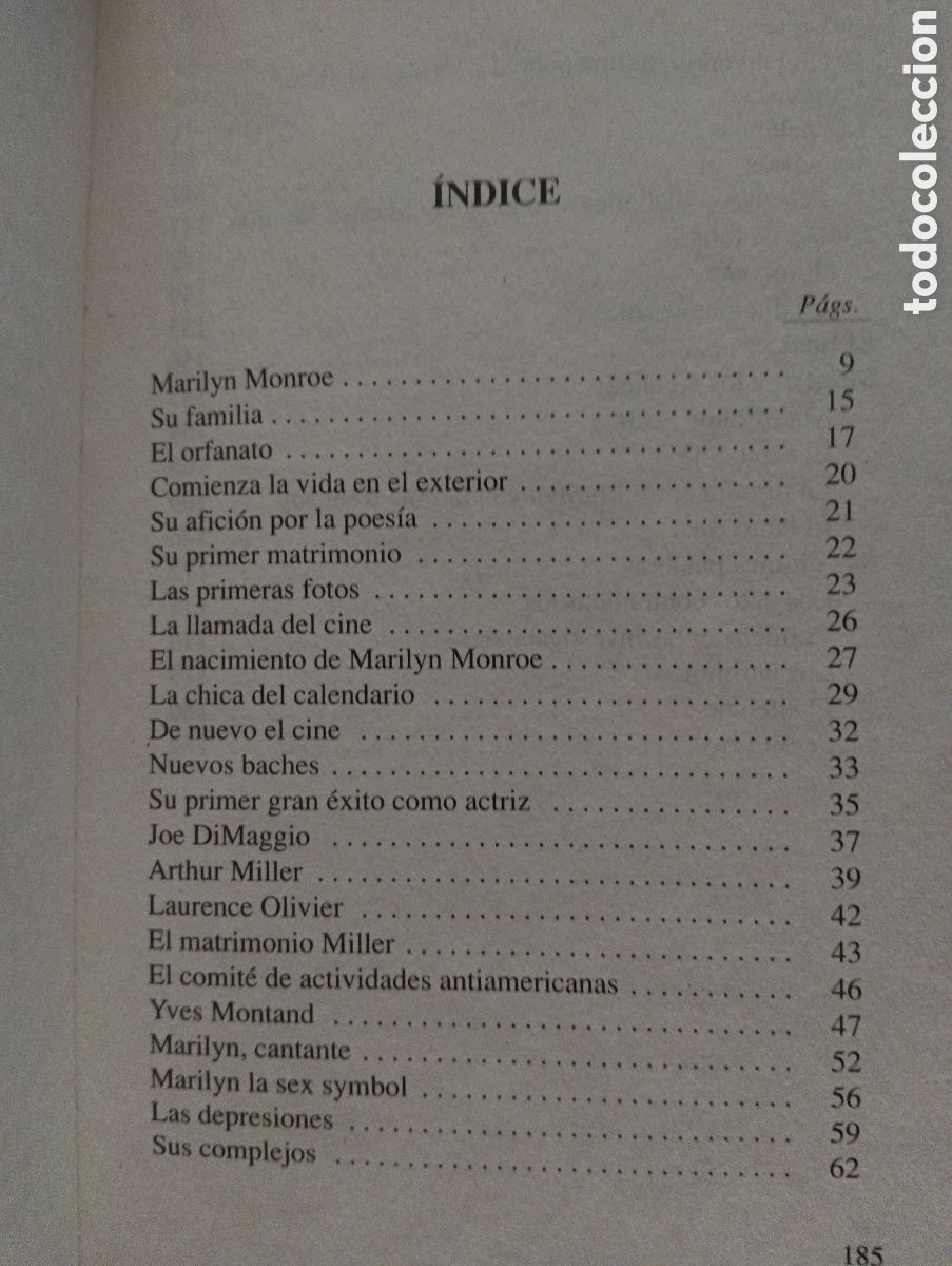Libros de segunda mano: Marilyn monroe, Wallace & Davis - Foto 3