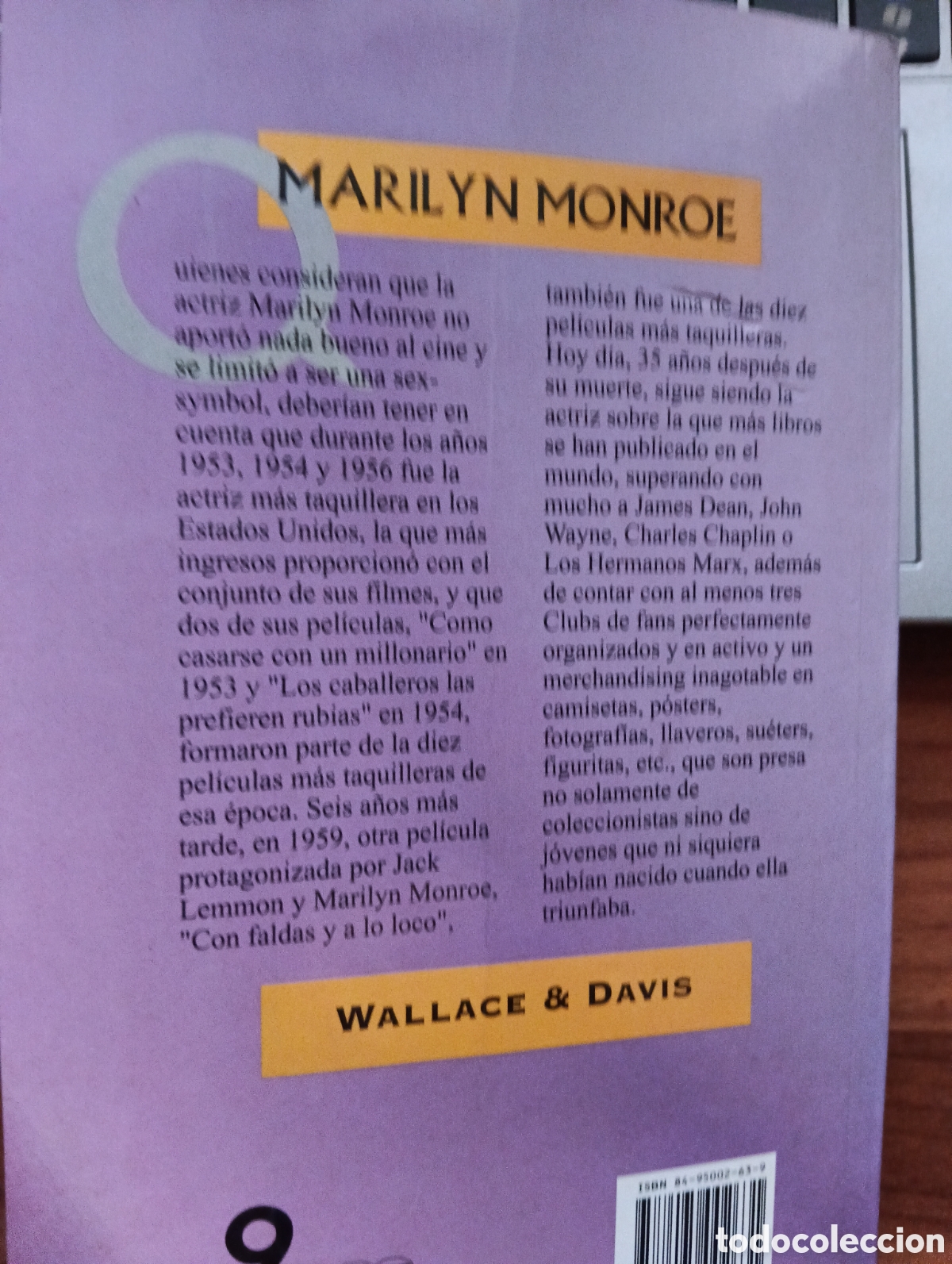 Libros de segunda mano: Marilyn monroe, Wallace & Davis - Foto 5