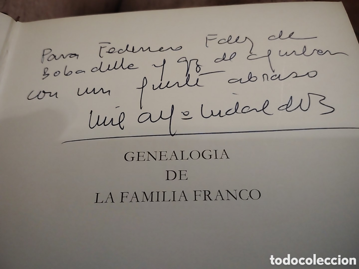 Libros de segunda mano: Genealog&iacute;a de la familia Franco. Editorial Nacional. 1975