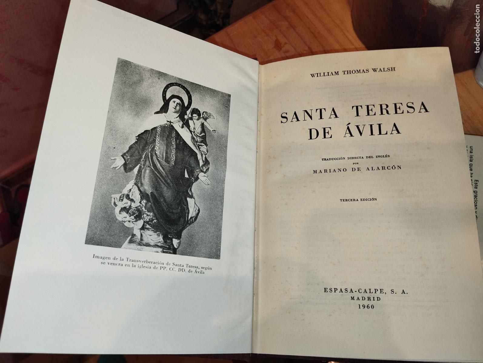Libros de segunda mano: LIBRO SANTA TERESA DE JES&Uacute;S BIOGRAF&Iacute;A W. THOMAS WALSH