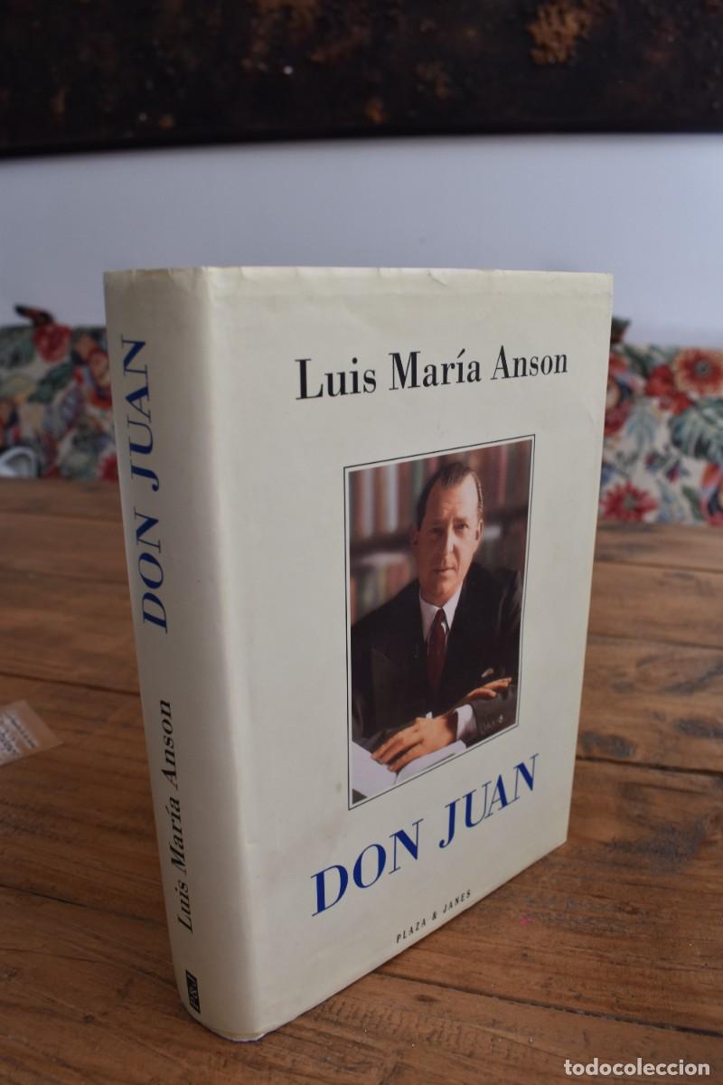 Libros de segunda mano: DON JUAN. Luis Mar&iacute;a Anson. Plaza & Janes 1994