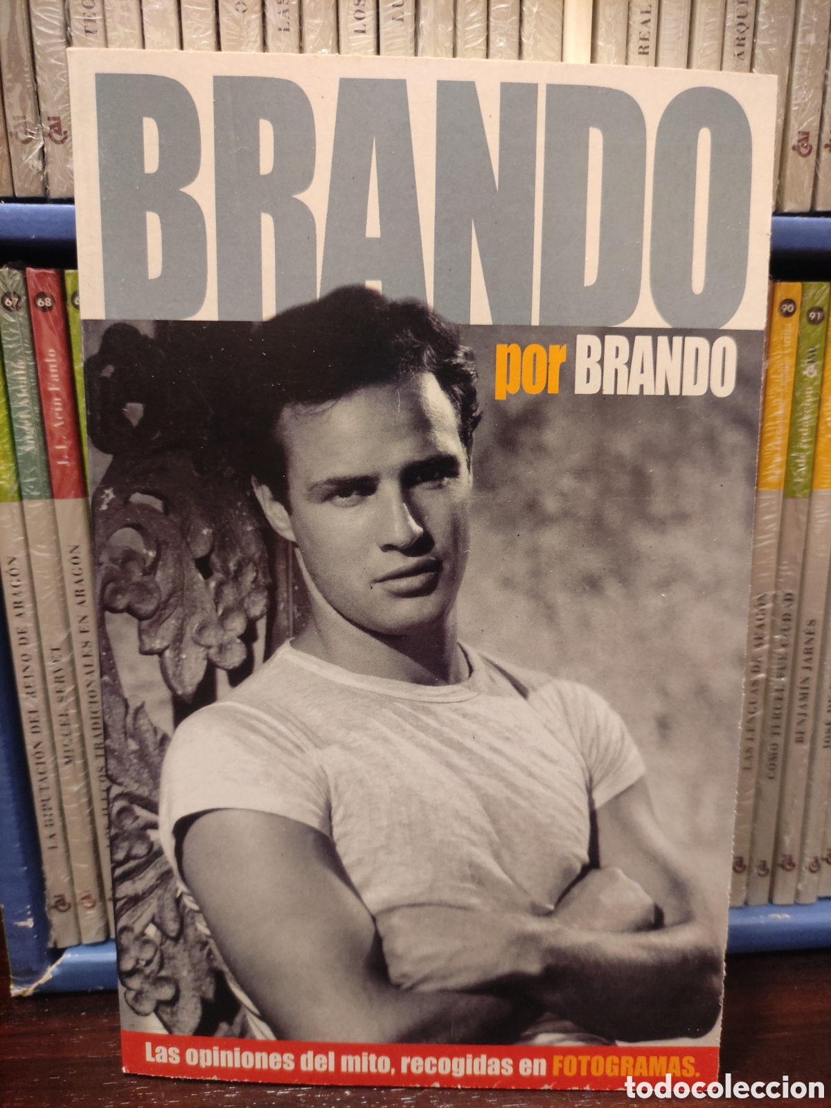 Libros de segunda mano: BRANDO por BRANDO - Las opiniones del mito, recogidas en FOTOGRAMAS
