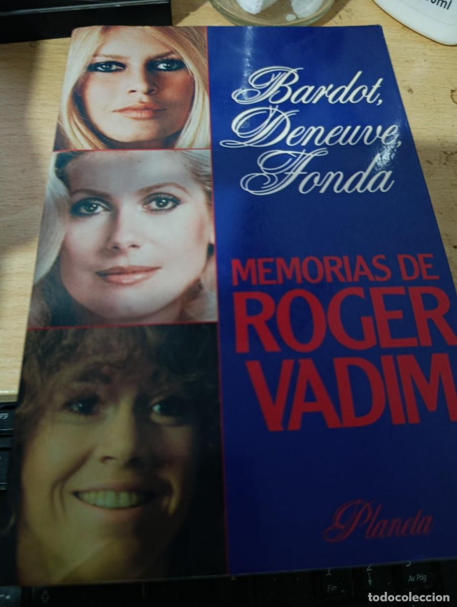 Libros de segunda mano: MEMORIAS DE ROGER VADIM. BARDOT, DENEUVE, FONDA. EST32B3