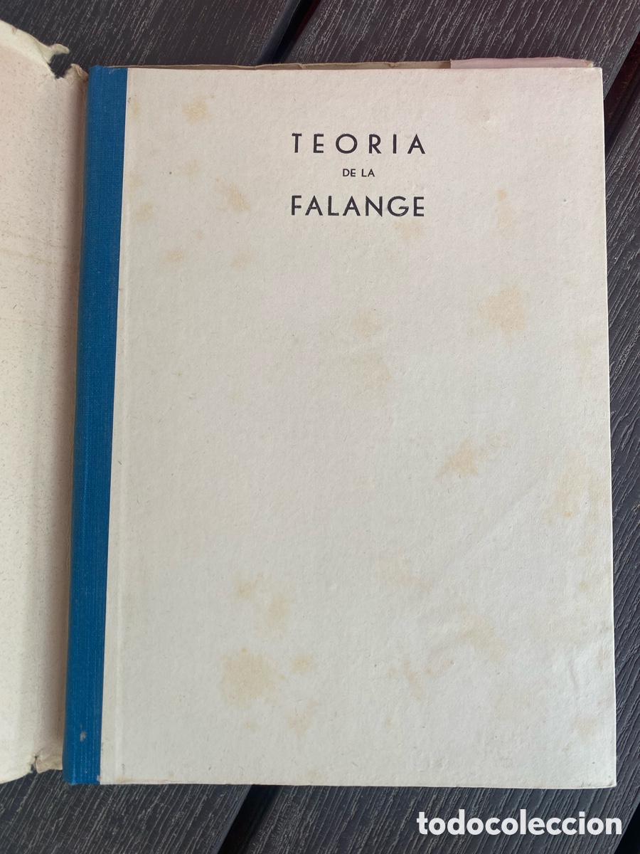 Libros de segunda mano: Teoria de la falange. 1942 - Foto 2