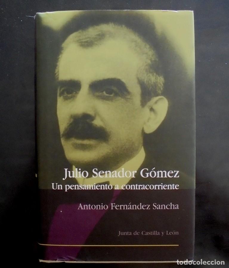 Libros de segunda mano: Julio Senador G&oacute;mez. Un pensamiento contracorriente Antonio Fern&aacute;ndez Sancha 2001 Junta de Castilla