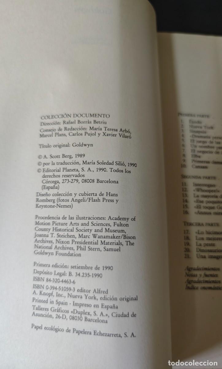 Libros de segunda mano: GOLDWYN - SAMUEL GOLDWYN - Foto 3
