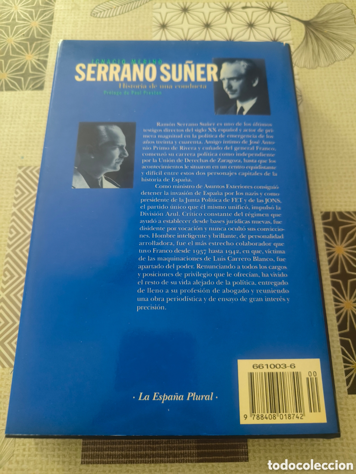 Libros de segunda mano: Libro serrano Su&ntilde;er historia de una conducta - Foto 2