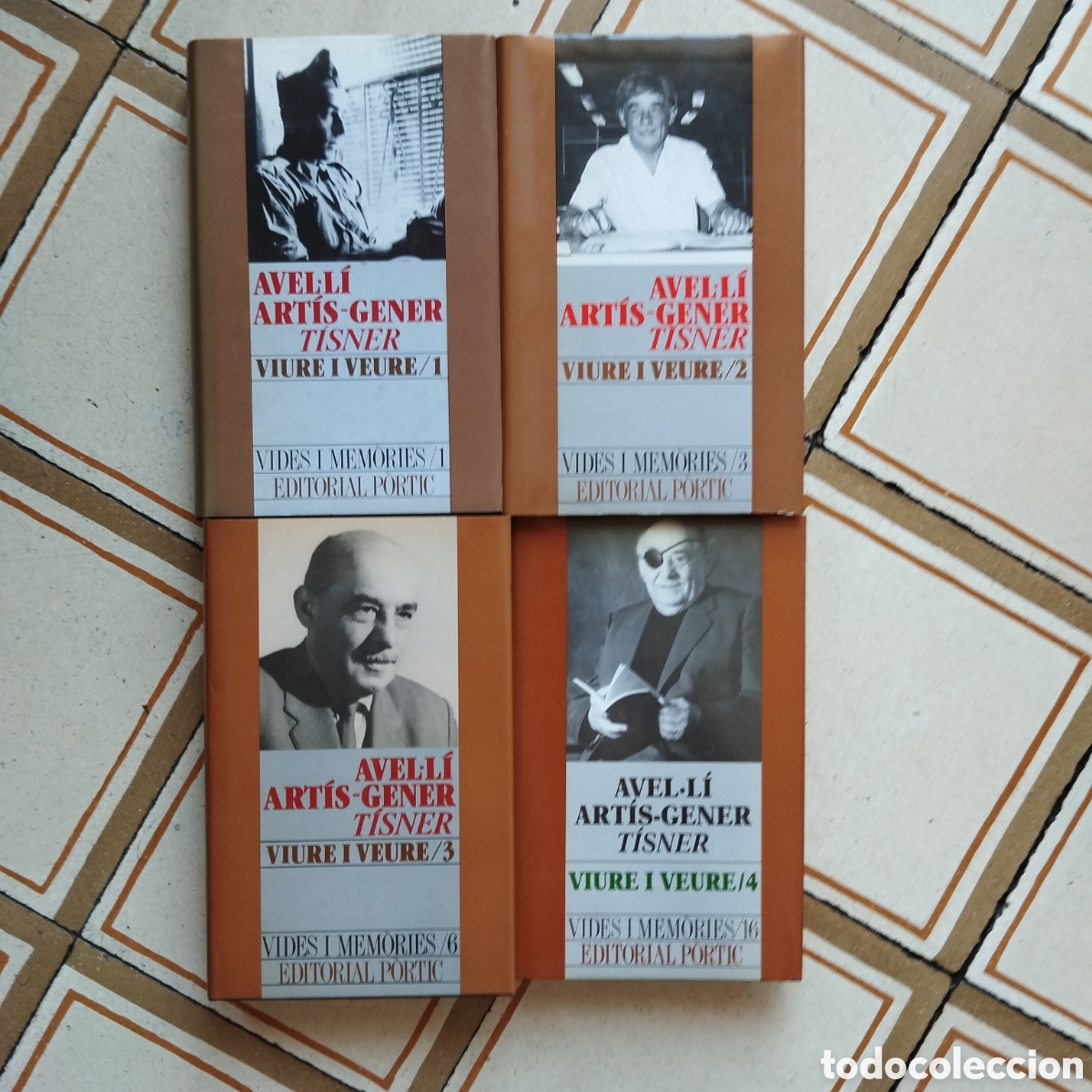 Libros de segunda mano: AVELL&Iacute; ARTIS GENER T&Iacute;SNER VIURE I VEURE MEM&Ograve;RIES EDITORIAL P&Ograve;RTIC 4 VOLUMS