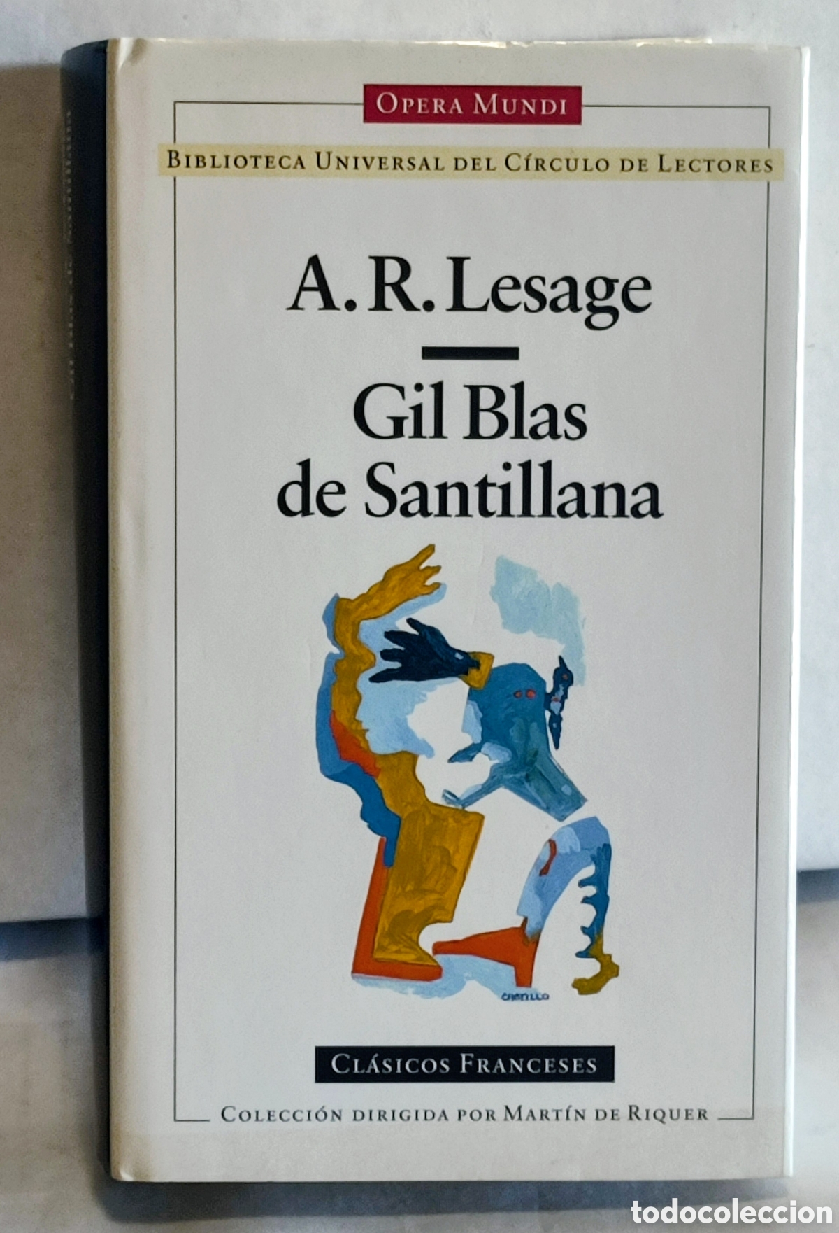Libros de segunda mano: libro GIL BLAS DE SANTILLANA A.R.LESAGE