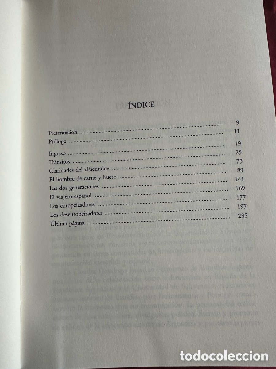 Libros de segunda mano: Libro Sarmiento y Unamuno - Foto 5