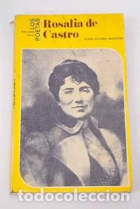 Libros de segunda mano: Rosal&iacute;a de Castro - Xesus Alonso Montero - Ediciones J&uacute;car - Los Poetas