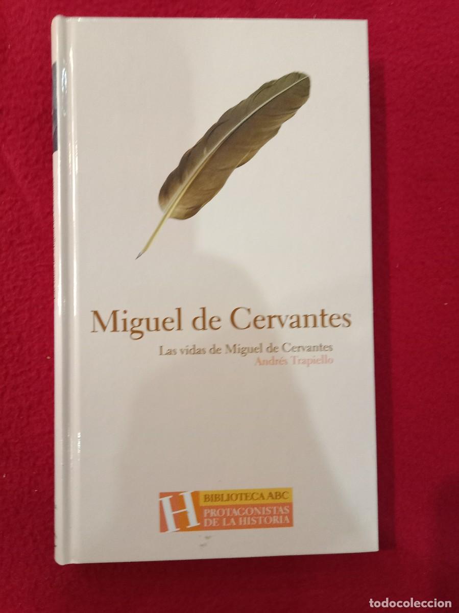 Libros de segunda mano: Protagonistas del S. XX, N&ordm; 14 - Las Vidas Miguel de Cervantes - Andr&eacute;s Trapiello - Editorial Folio