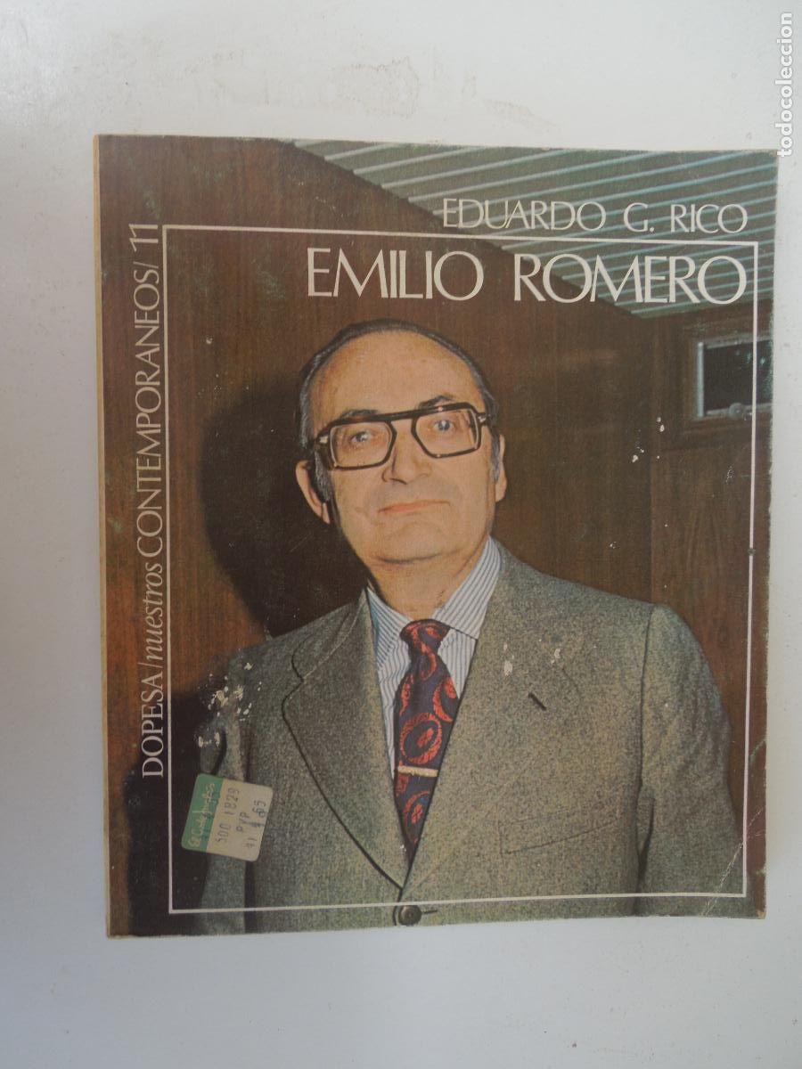 Libros de segunda mano: EMILIO ROMERO -PERIODISMO Y POLITICA - EDUARDO G RICO - DOPESA 1971