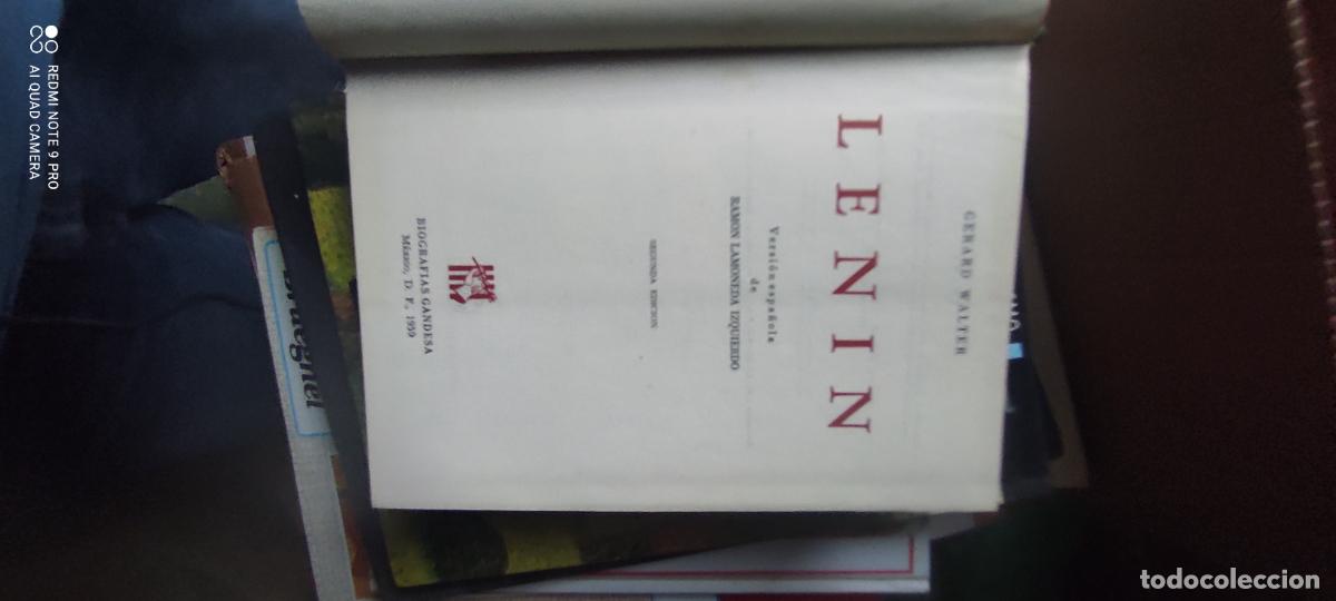 Libros de segunda mano: Lenin Gerard Walter biograf&iacute;as gandesa 1959 mexico