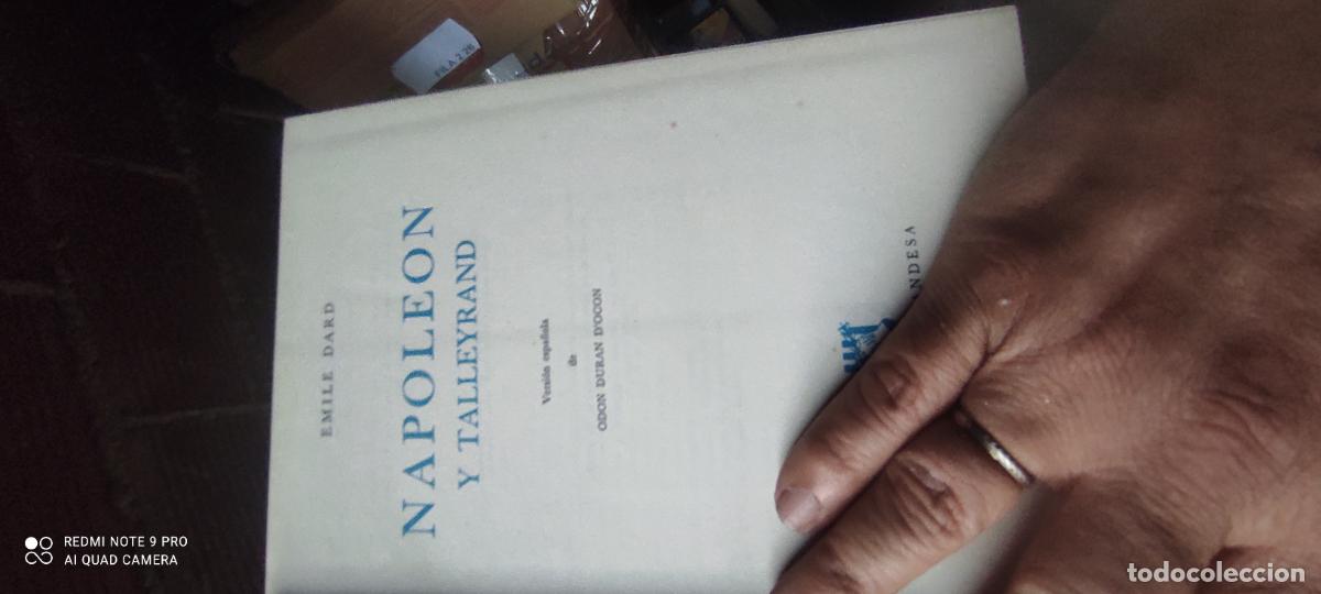 Libros de segunda mano: Napoleon y Talleyrand. DARD, Emile. Ed. Grijalbo. Col. Pol&iacute;ticos y gobernantes. M&eacute;xico, 1958