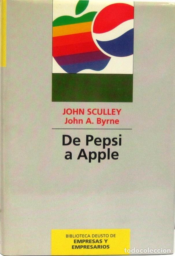 Libros de segunda mano: DE PEPSI A APPLE - LIBRO