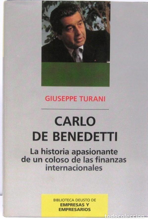 Libros de segunda mano: CARLO DE BENEDETTI - DE GIUSEPPE TURANI - LIBRO