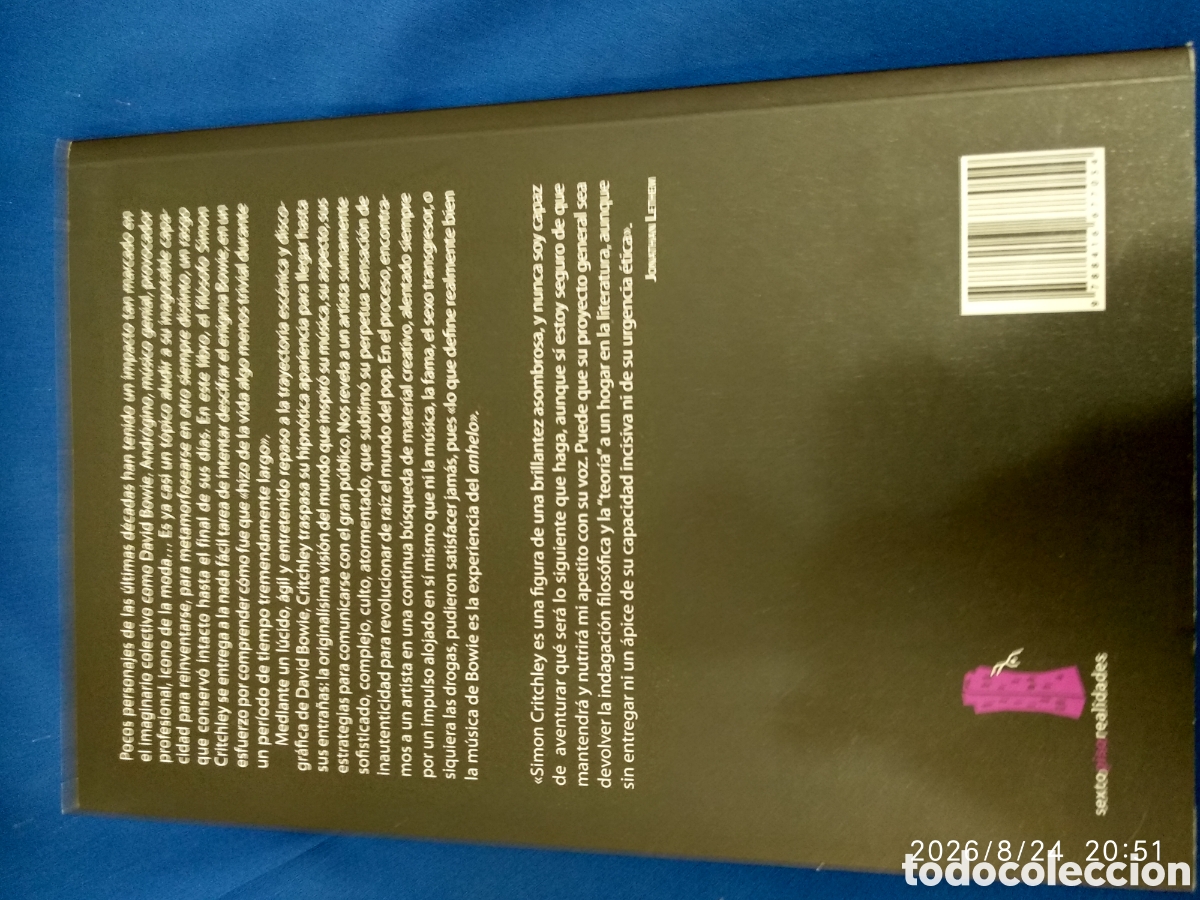 Libros de segunda mano: Bowie(Simon Critchley) - Foto 3