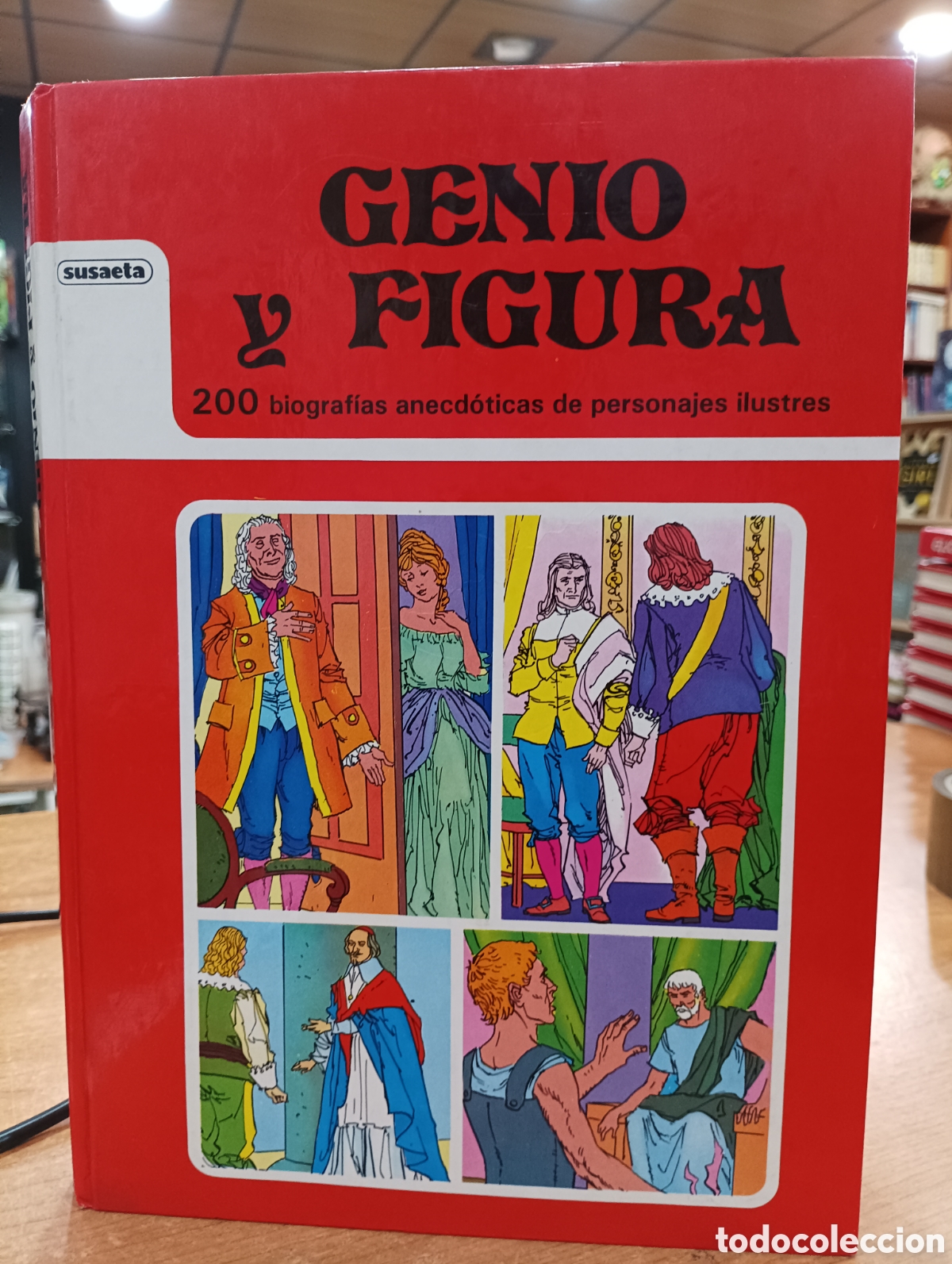 Libros de segunda mano: Genio y figura: 200 biograf&iacute;as anecd&oacute;ticas de personajes ilustres - Aa.vv - 978-84