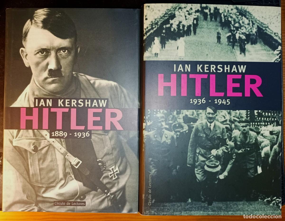 Libros de segunda mano: Lote biograf&iacute;a Hitler 1889-1936 y Hitler 1936-1945 de Ian Kershaw