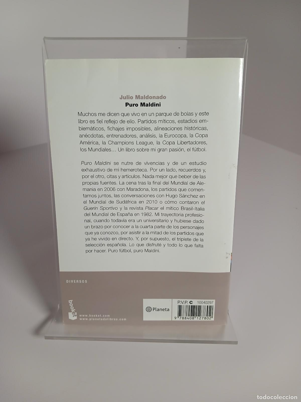 Libros de segunda mano: Puro Maldini - Julio Maldonado - Foto 3