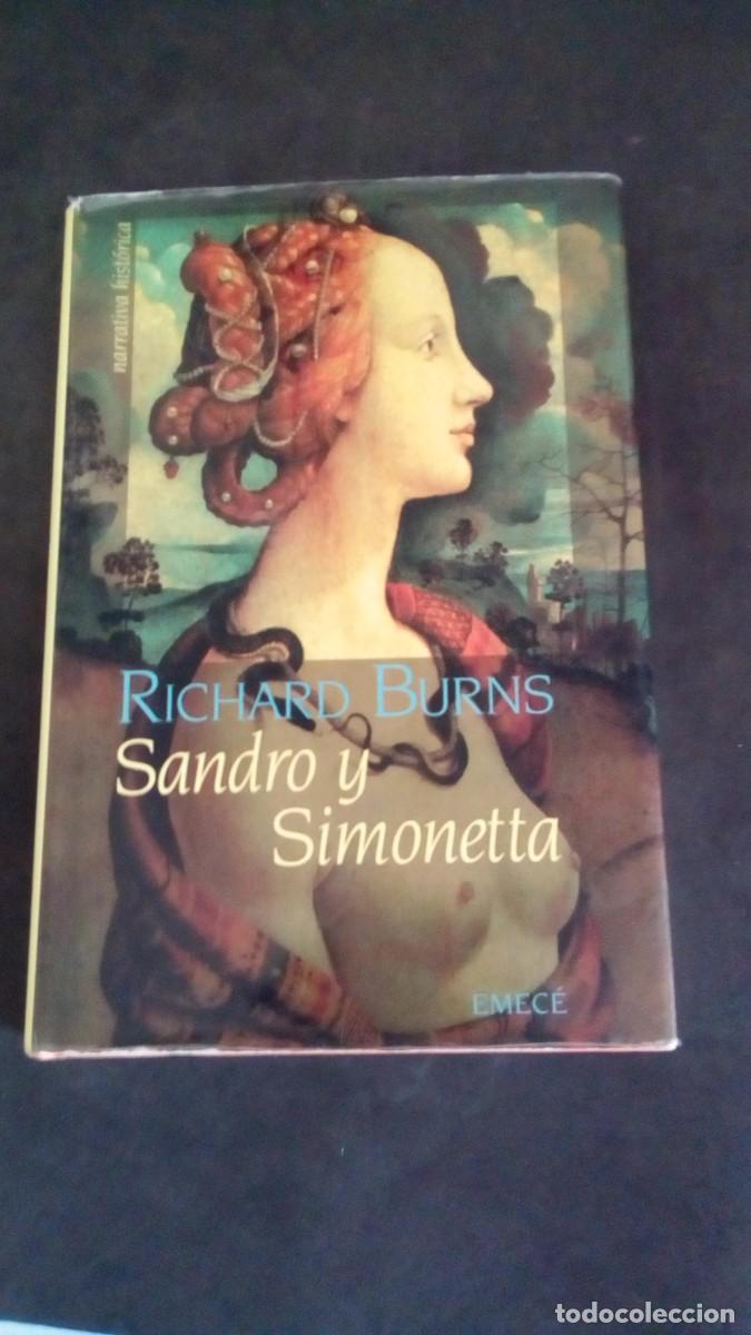 Libros de segunda mano: SANDRO Y SIMONETTA (Recreaci&oacute;n de la vida de Botticelli) - RICHARD BURNS