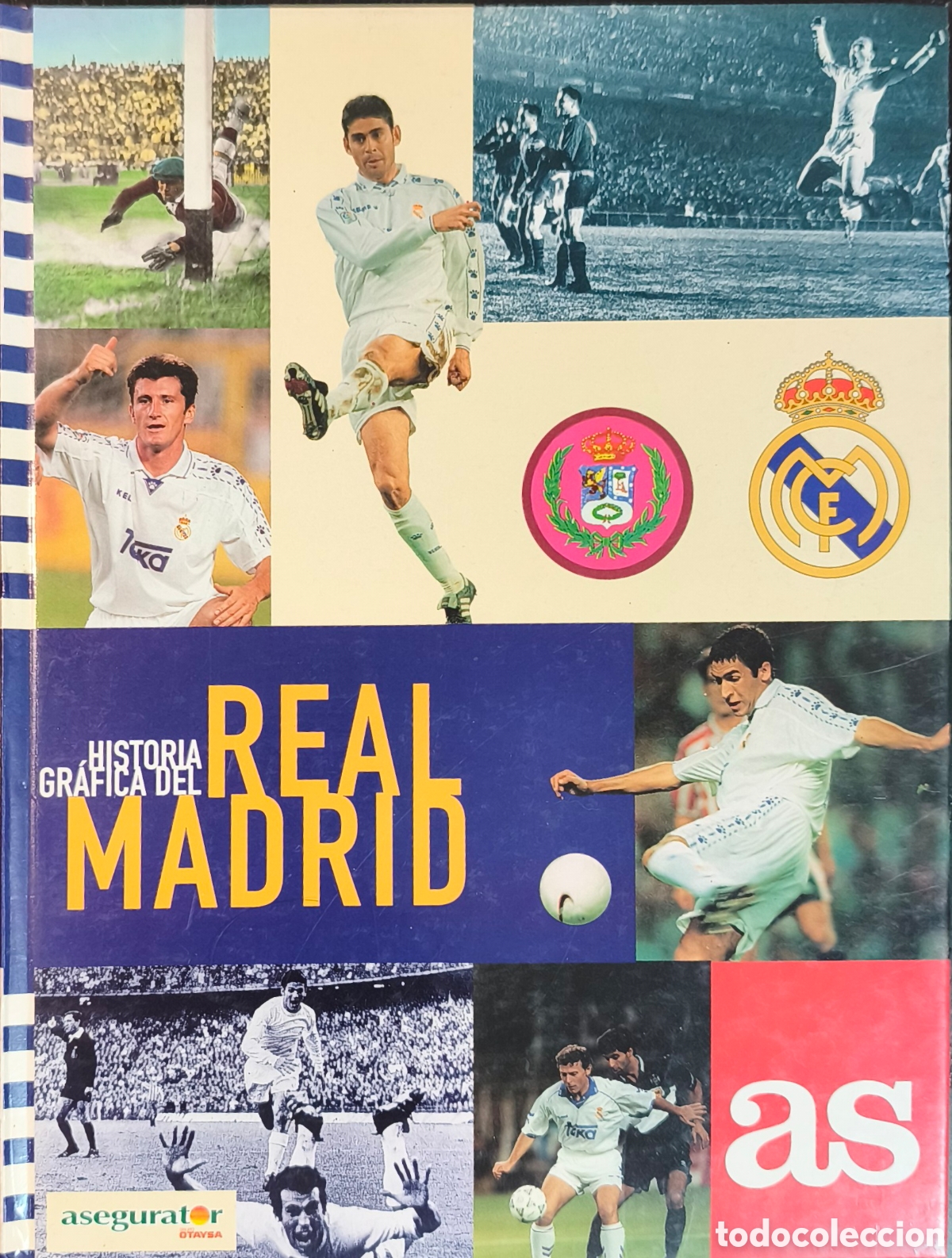 Libros de segunda mano: HISTORIA GR&Aacute;FICA DEL REAL MADRID &ndash; DIARIO AS 1997 &ndash; &Aacute;LBUM COMPLETO &ndash; TAPA DURA