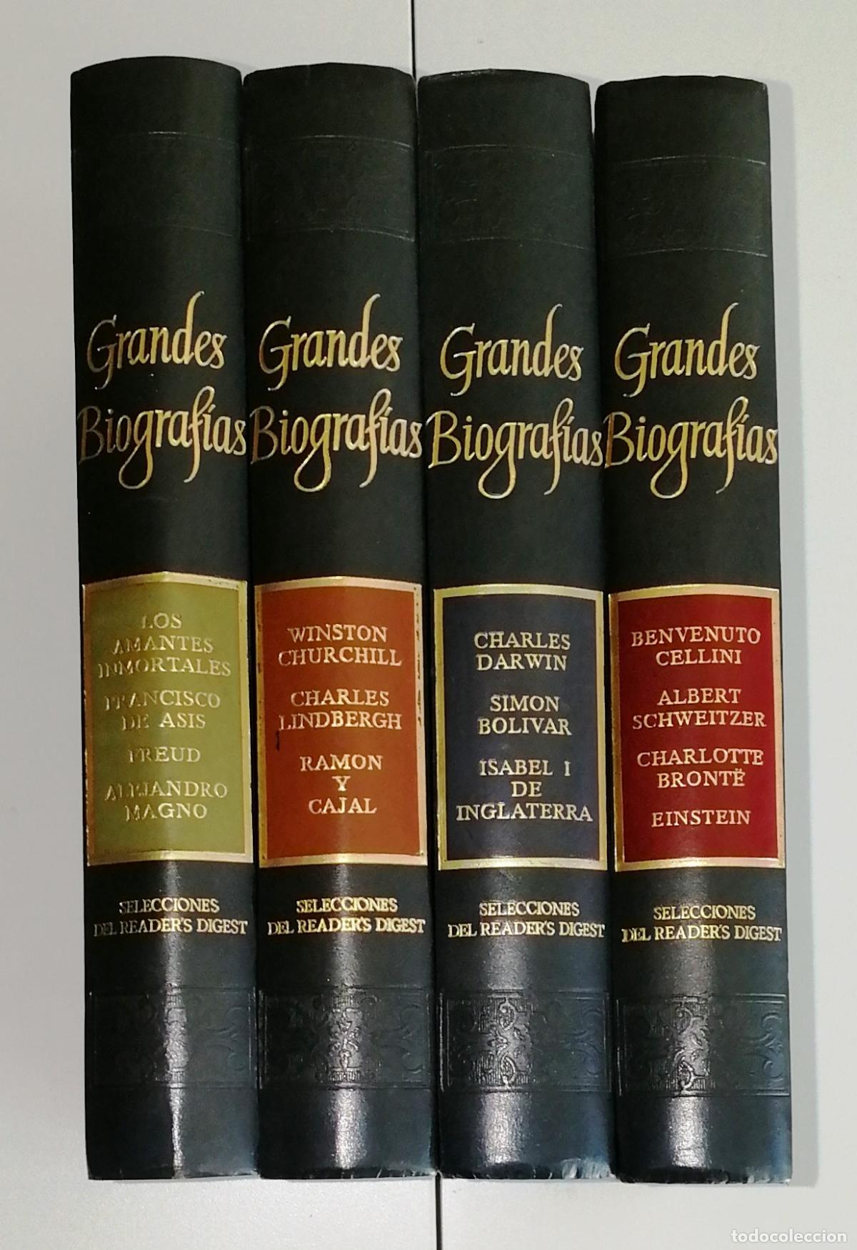 Libros de segunda mano: GRANDES BIOGRAF&Iacute;AS (4 vol.). - Selecciones del Reader's Digest, 1971