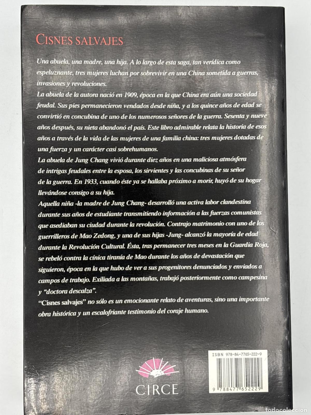 Libros de segunda mano: Cisnes Salvajes - Jung Chang - Foto 3