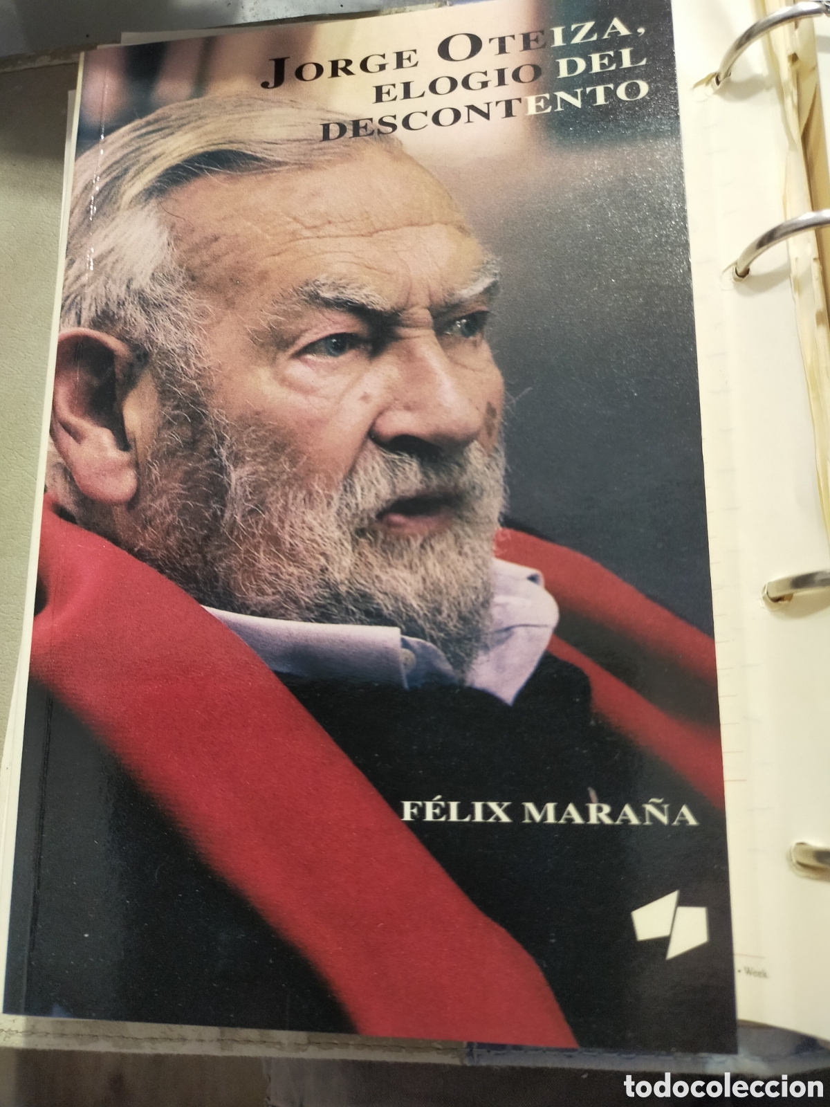 Libros de segunda mano: JORGE OTEIZA ELOGIO DEL DESCONTENTO FELIX MARA&Ntilde;A
