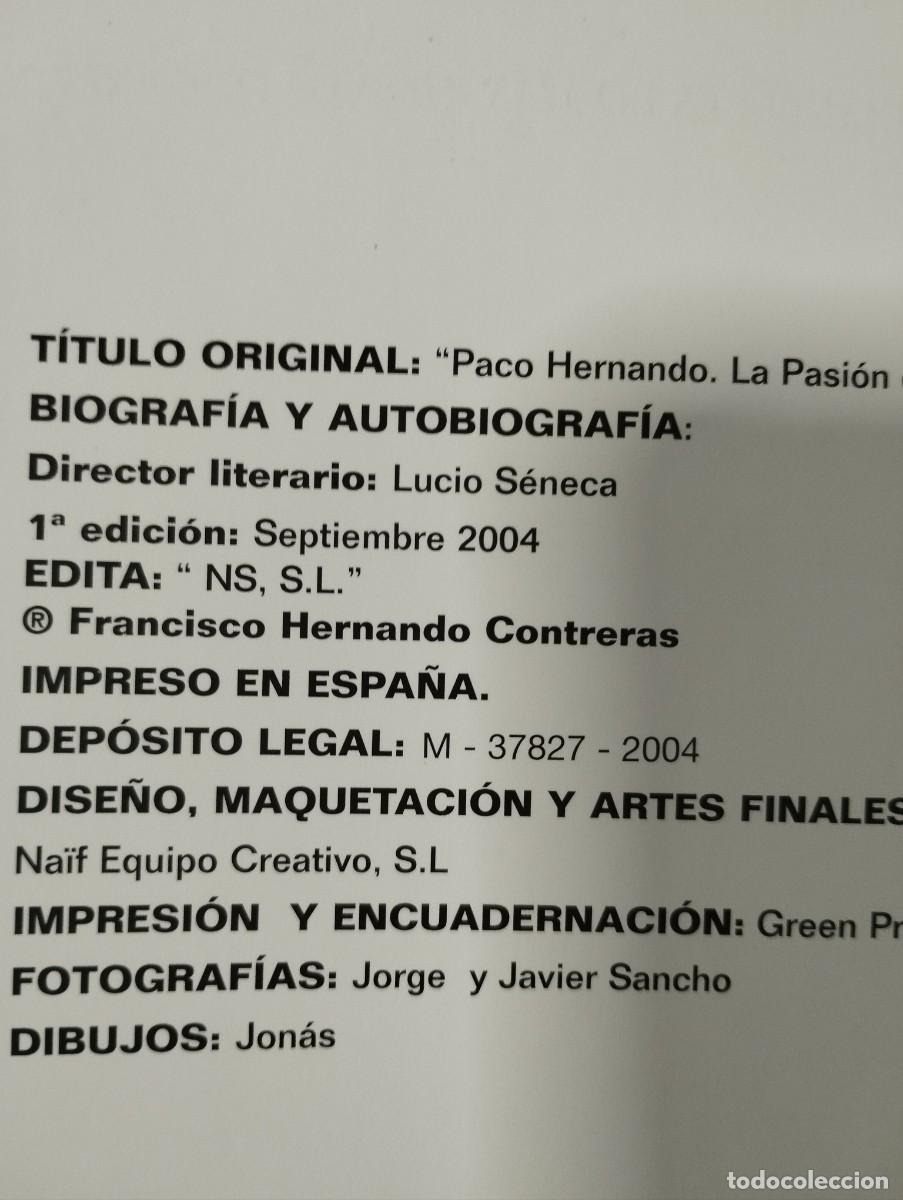 Libros de segunda mano: PACO HERNANDO, la Pasi&oacute;n de Construir - Foto 7