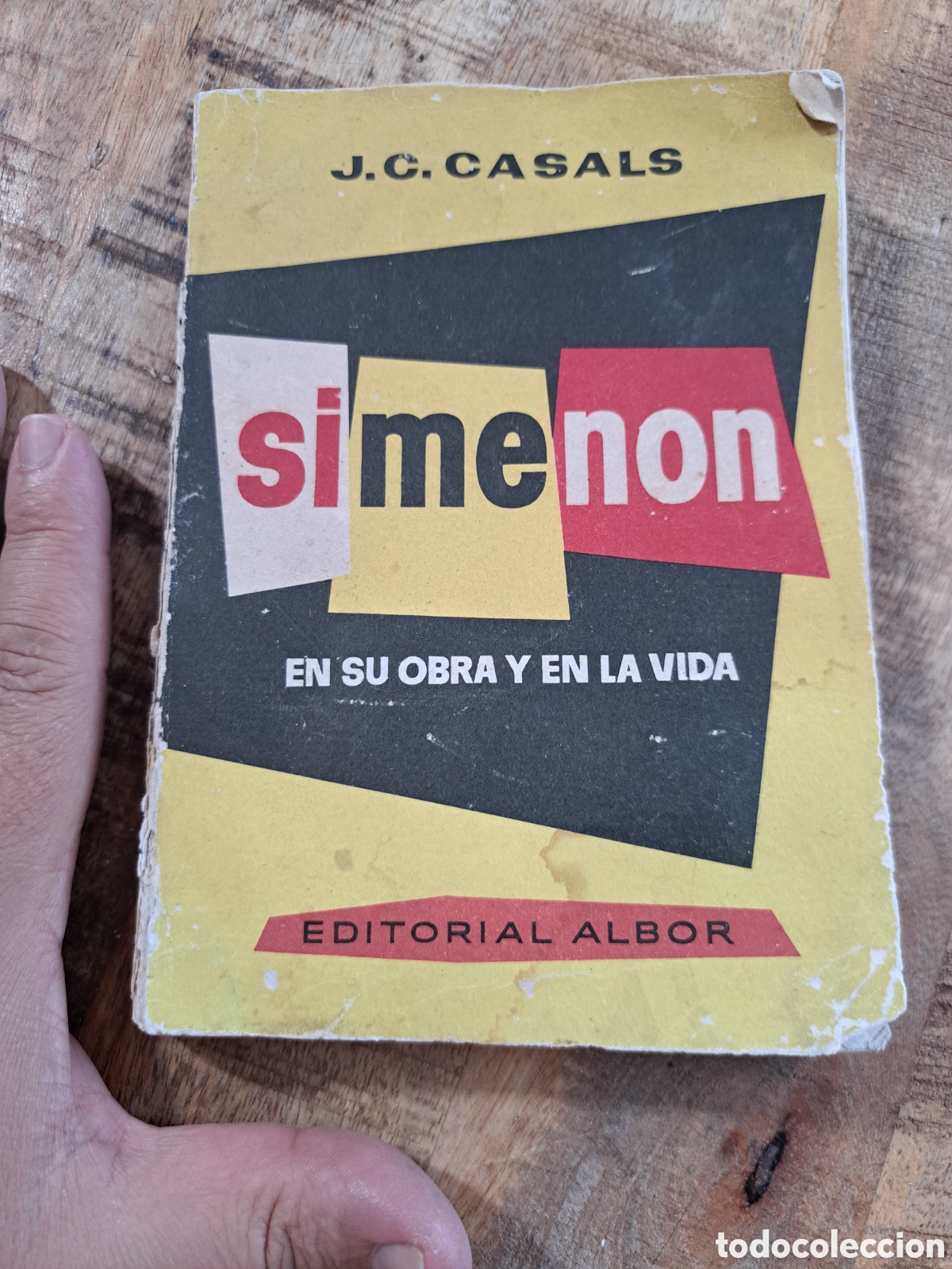Libros de segunda mano: Jml Simenon, en su obra y en la vida - Casals, J. C. Albor. 1957
