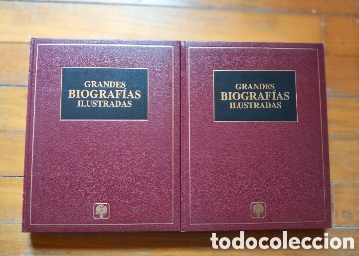 Libros de segunda mano: Grandes biograf&iacute;as ilustradas (2 tomos)