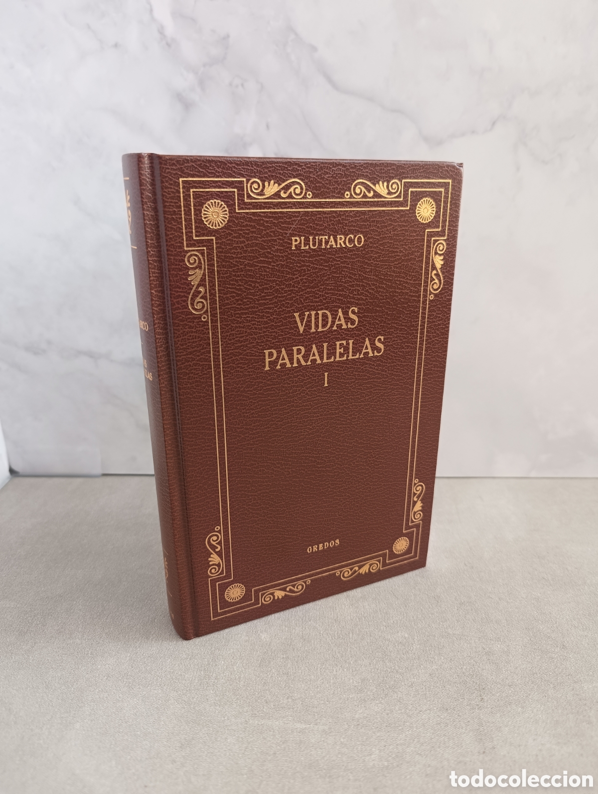 Libros de segunda mano: VIDAS PARALELAS I. PLUTARCO. BIBLIOTECA GREDOS, RBA.