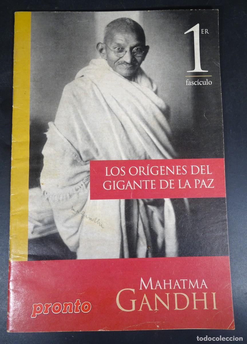 Libri di seconda mano: MAHATMA GANDHI, BIOGRAF&Iacute;A, SUPLEMENTO REVISTA PRONTO , VER FOTOS