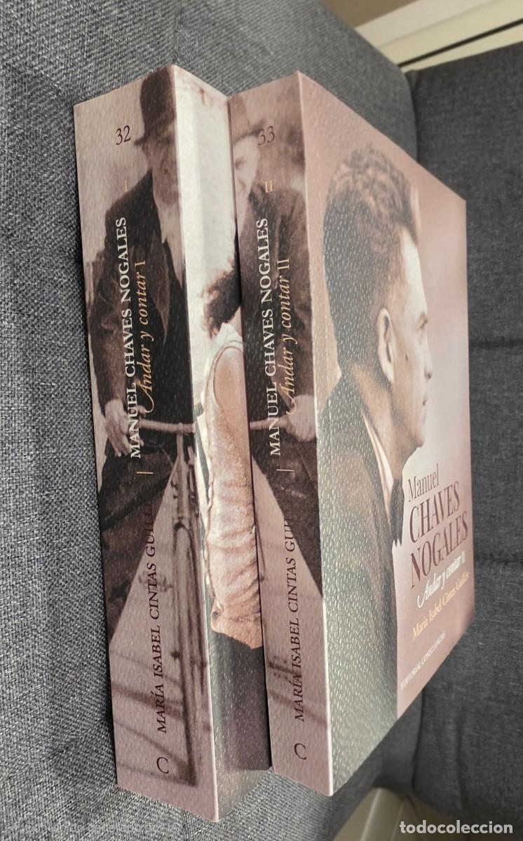 Libros de segunda mano: MANUEL CHAVES NOGALES. ANDAR Y CONTAR VOL I Y II. Mar&iacute;a Isabel Cinta Guillem. Univ. Sevilla, 2021