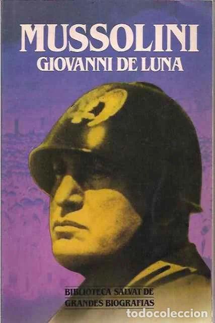 Libros de segunda mano: Mussolini - de Luna, Giovanni