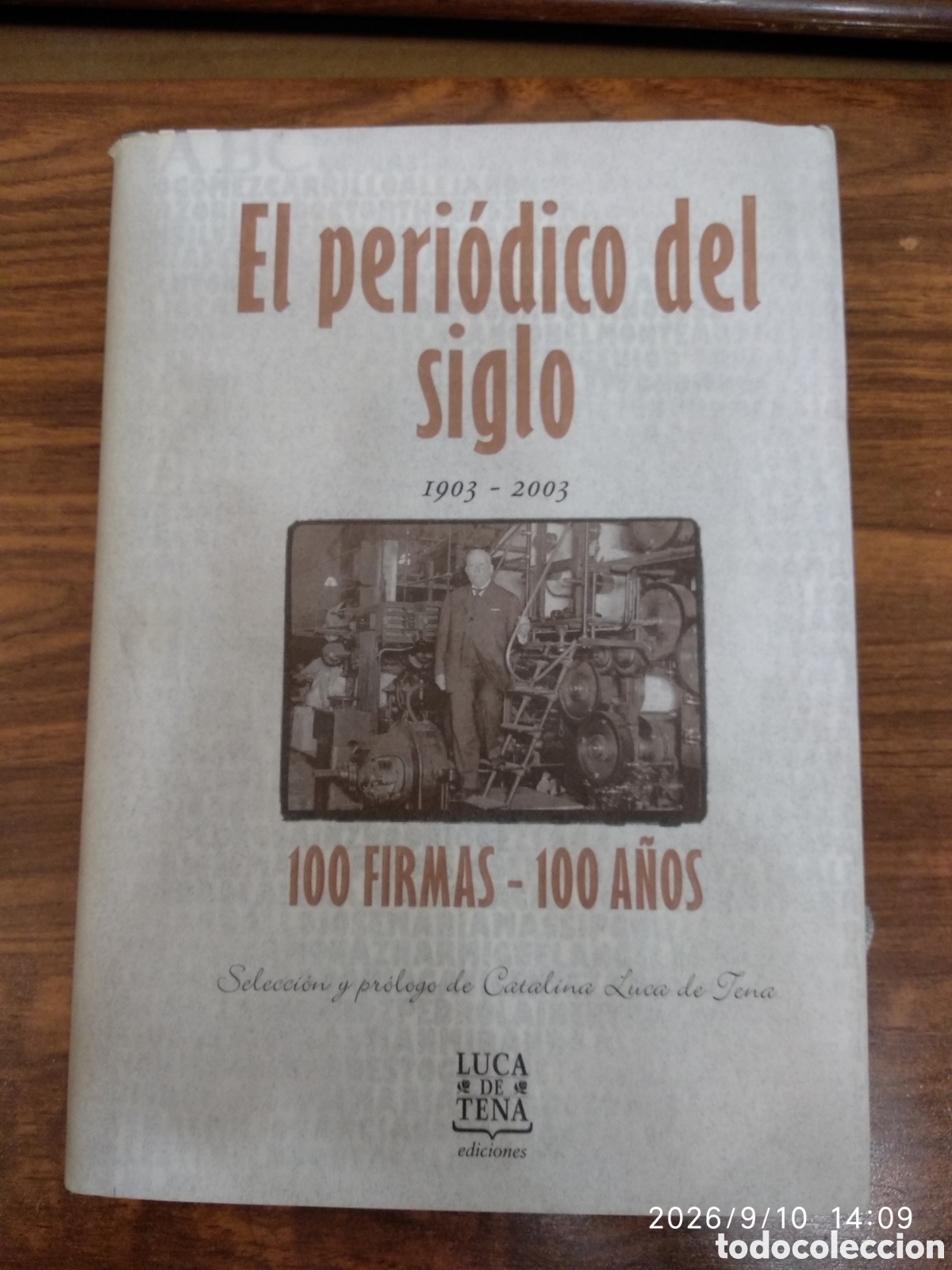 Libros de segunda mano: El peri&oacute;dico del siglo 100 firmas -100 a&ntilde;os