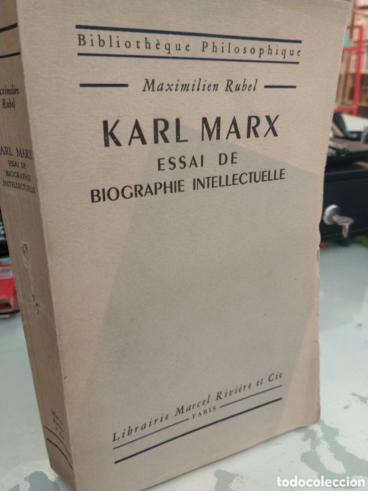 Second hand books: Maximilien Rubel. Karl Marx essai de biographie intellectuelle