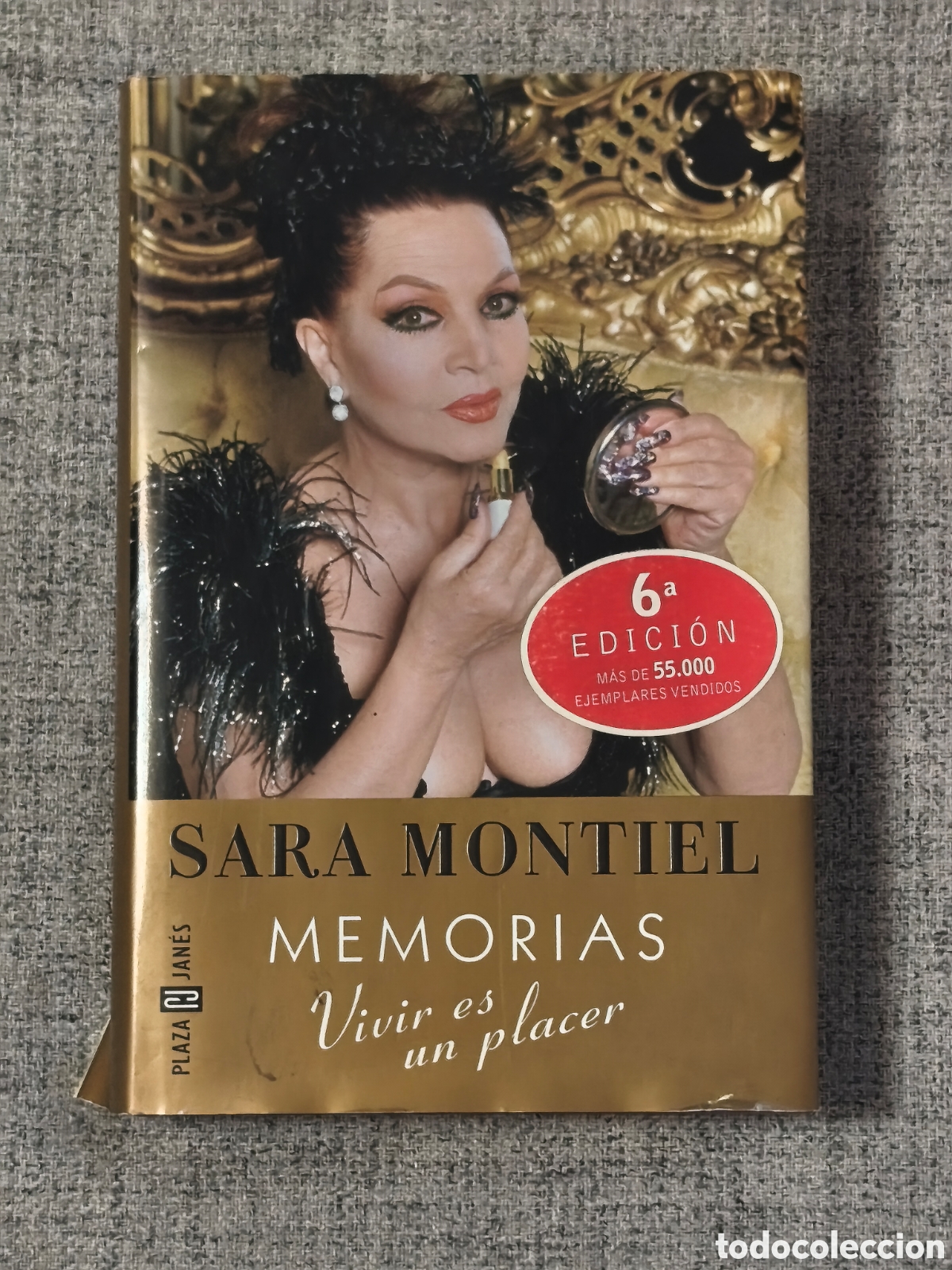 Libros de segunda mano: Libro sara Montiel memorias vivir es un placer