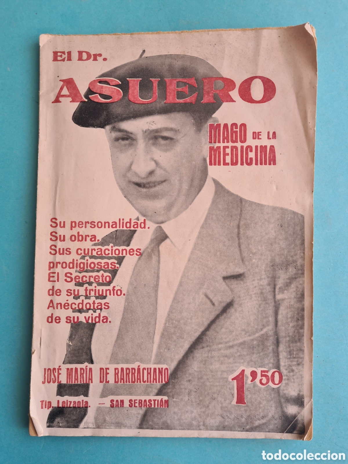 Libri di seconda mano: EL DOCTOR ASUERO MAGO DE LA MEDICINA - JOSE M&ordf; DE BARBACHANO - 1940 CA