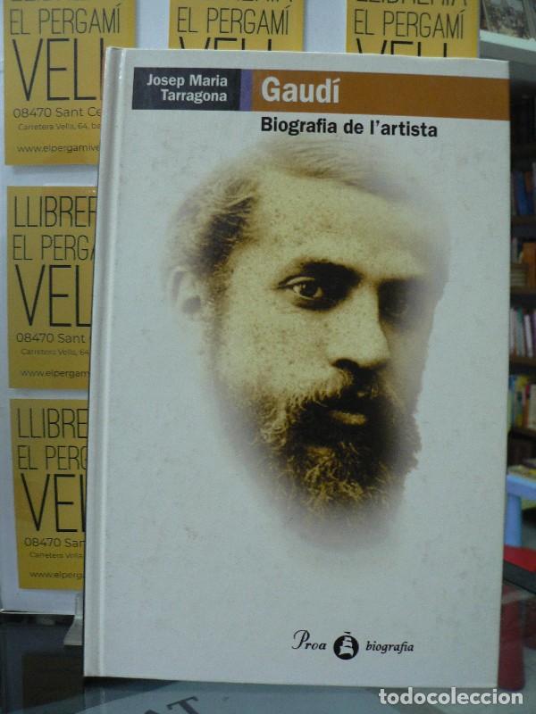 Libros de segunda mano: Gaud&iacute;, Biografia de L'Artista - Josep Maria Tarragona - Edicions Proa - Mem&ograve;ria, 6