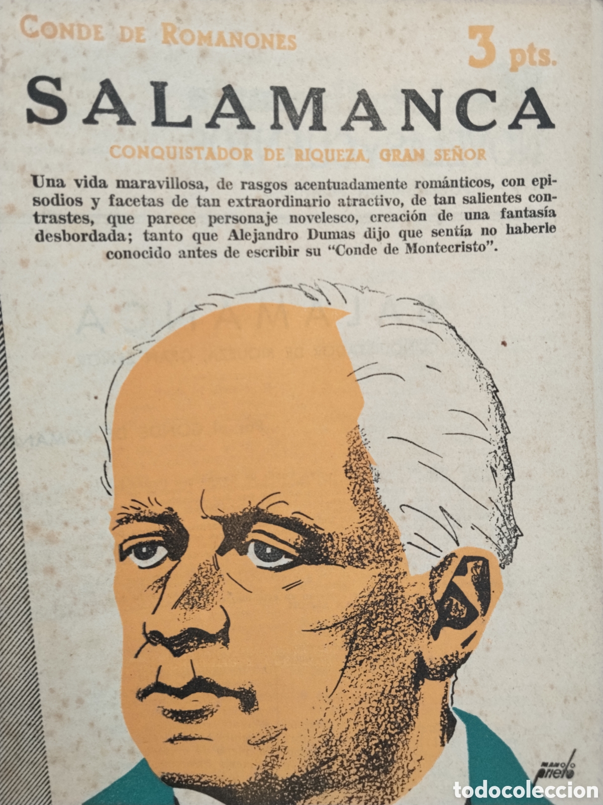 Libros de segunda mano: Conde de Romanones. Salmanca