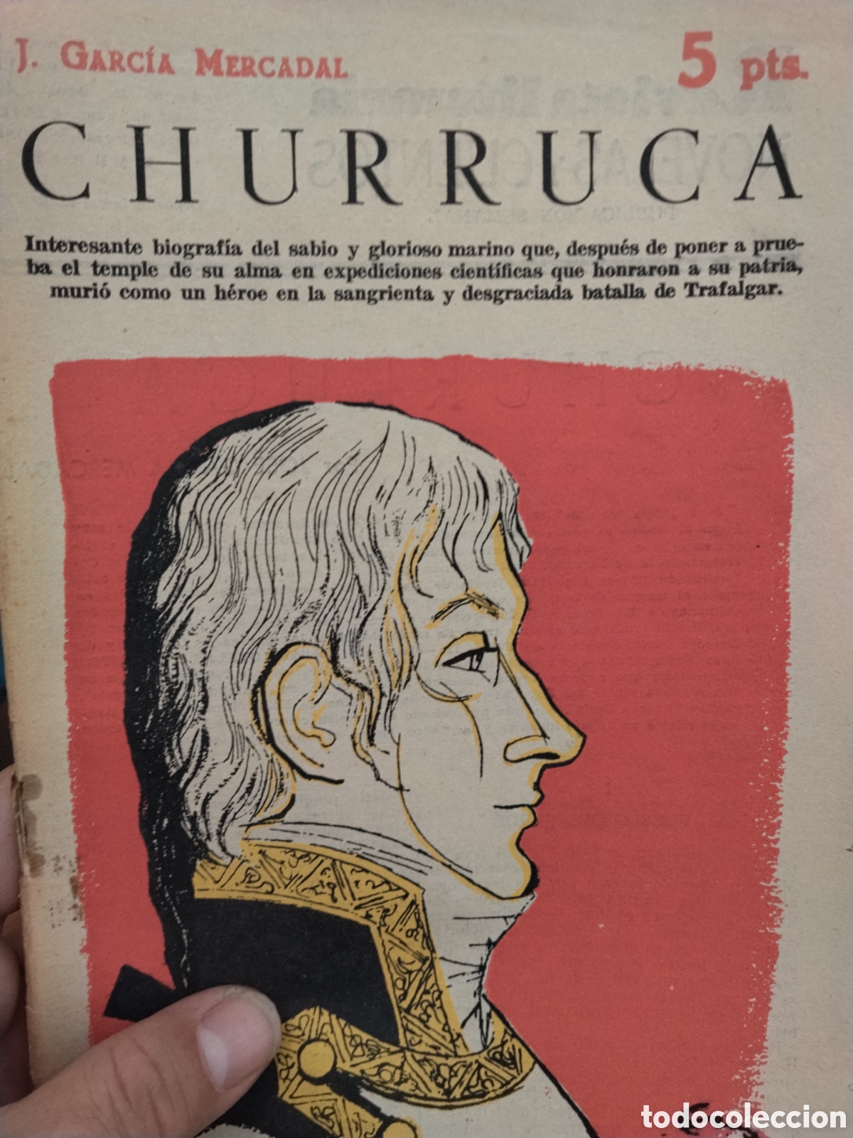 Libros de segunda mano: J. Garc&iacute;a Mercadal. Churruca