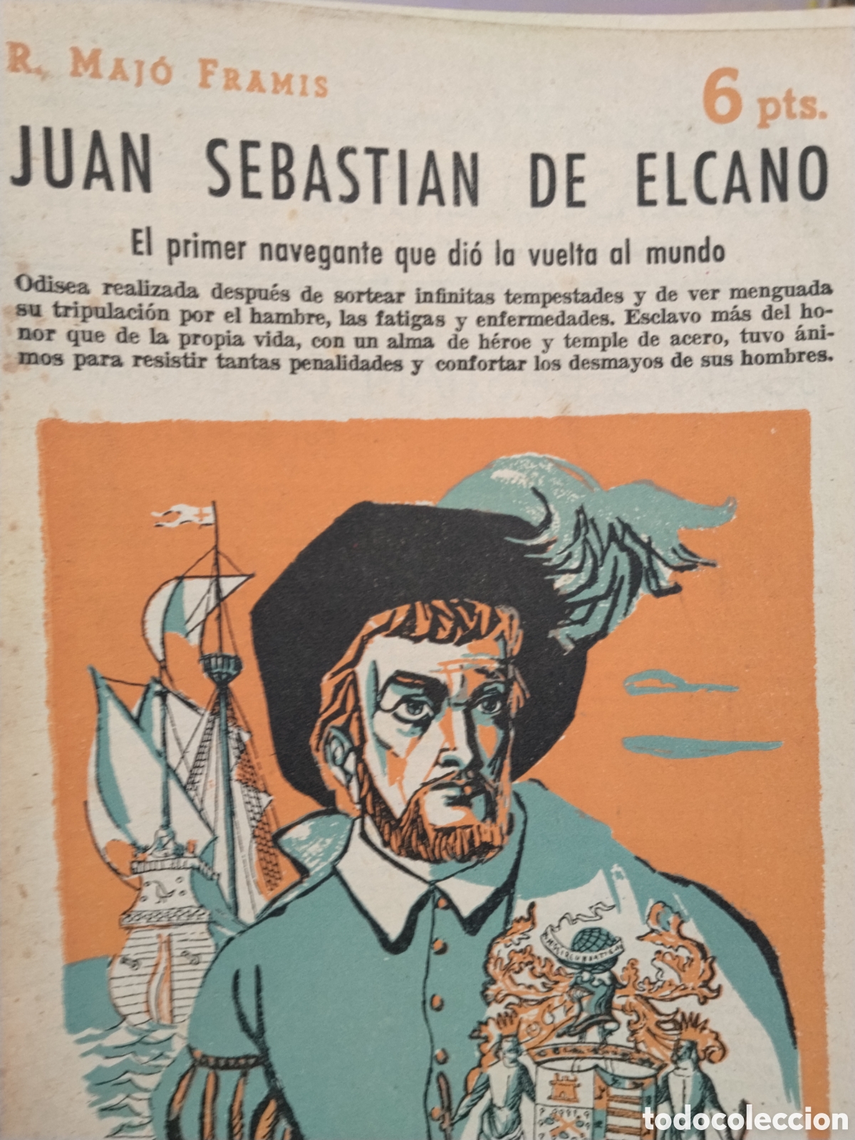 Libros de segunda mano: R. Majo Framis. Juan Sebasti&aacute;n Elcano